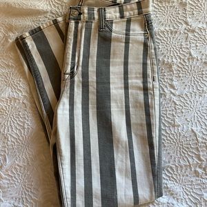 Hudson striped jeans